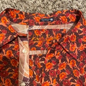 Fall button down dress shirt, Robert Graham, sz XXL